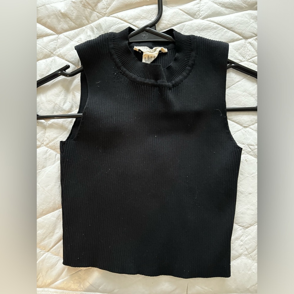 Happily Grey Crop Tank Top